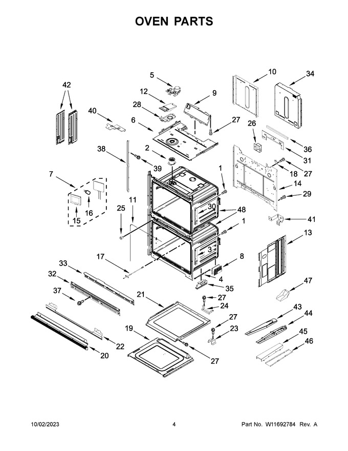 Diagram for WOED7030PZ01