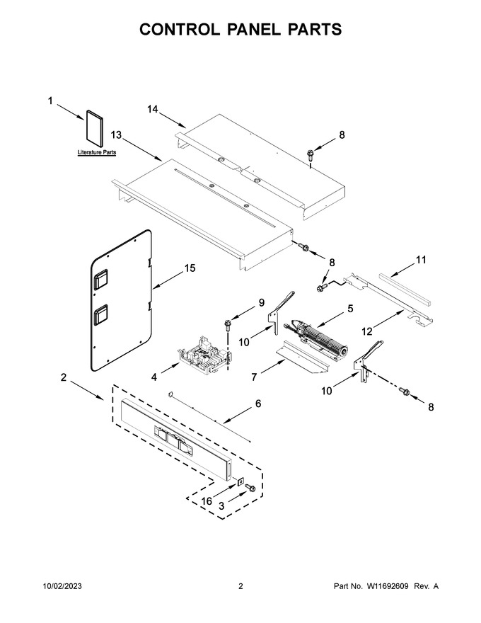 Diagram for WOEC5030LW01