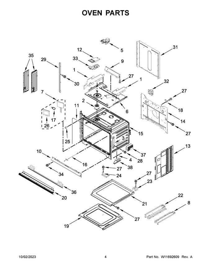 Diagram for WOEC5030LZ01