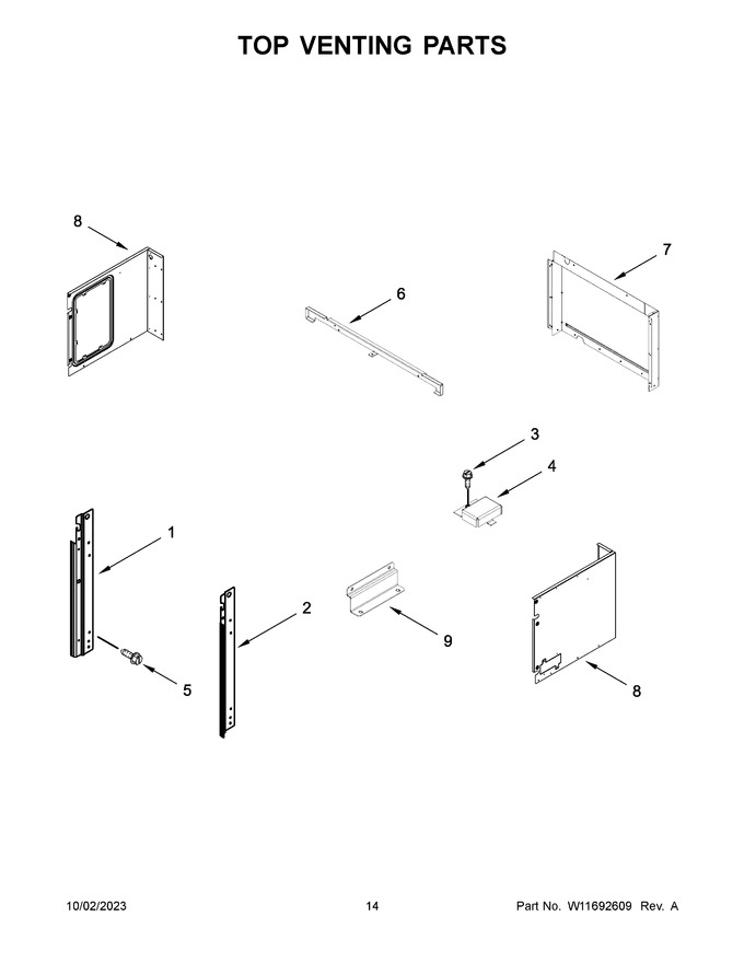 Diagram for WOEC5030LW01