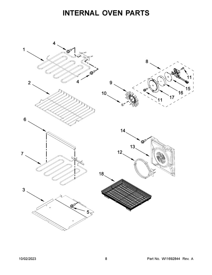 Diagram for WOEC7030PZ01