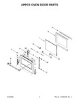 Diagram for 04 - Upper Oven Door Parts