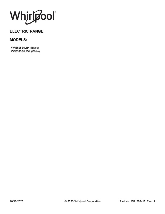 Diagram for WFE525S0JB4