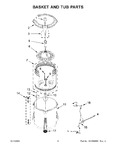 Diagram for 04 - Basket And Tub Parts