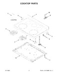 Diagram for 02 - Cooktop Parts