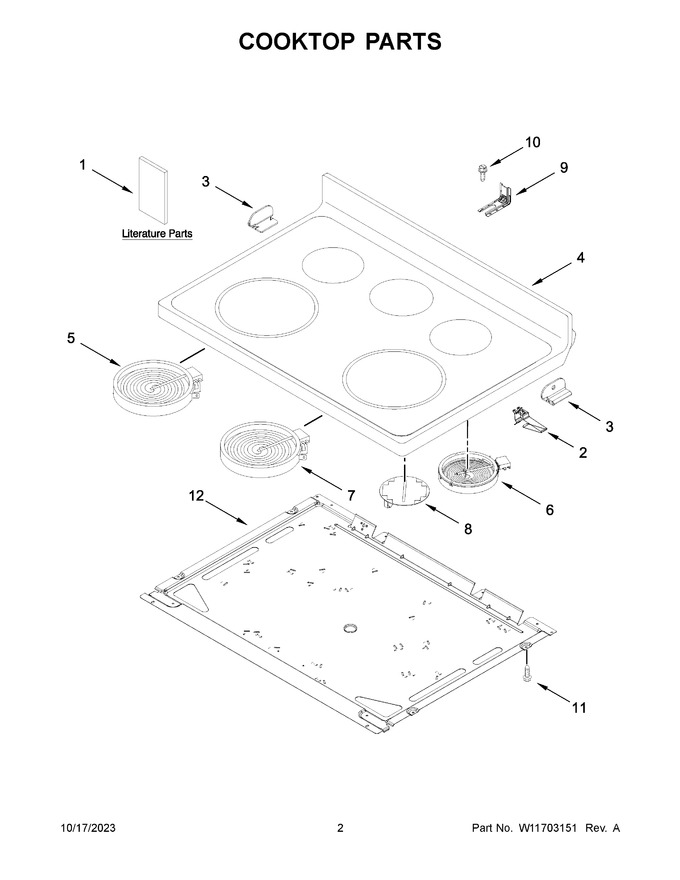 Diagram for YWFE505W0JZ4