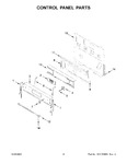 Diagram for 03 - Control Panel Parts