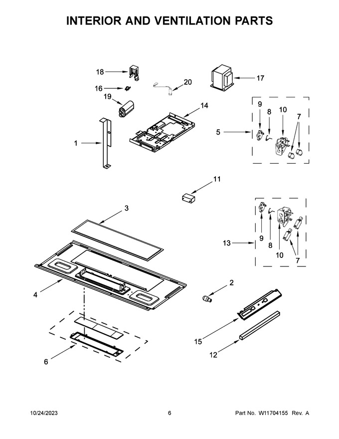 Diagram for WMH32519HW07
