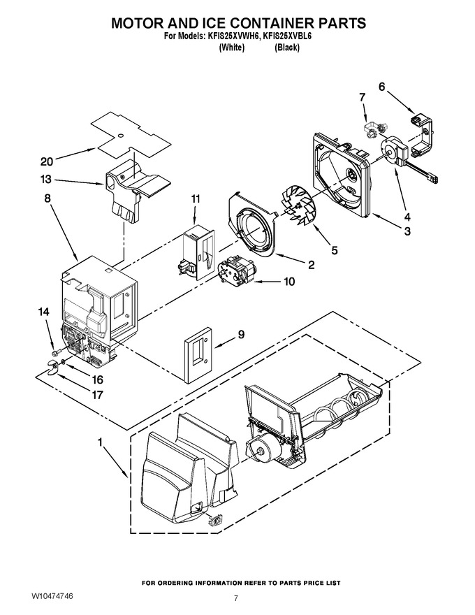 Diagram for KFIS25XVWH6