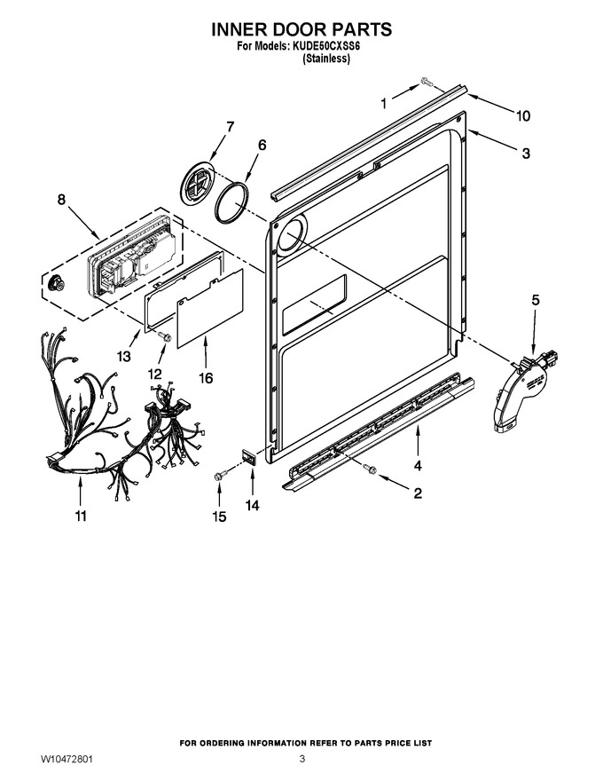Diagram for KUDE50CXSS6