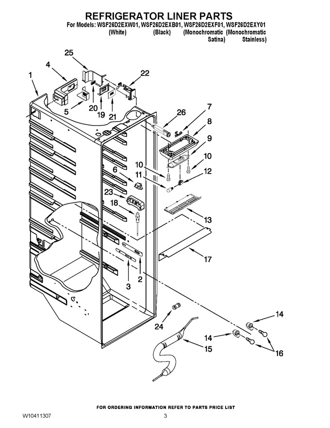 Diagram for WSF26D2EXF01