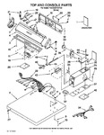 Diagram for 01 - Top And Console Parts