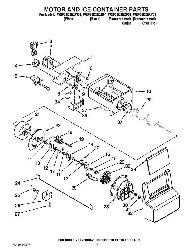 Diagram for WSF26D2EXY01