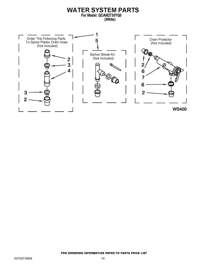 Diagram for QCAM2730YQ0