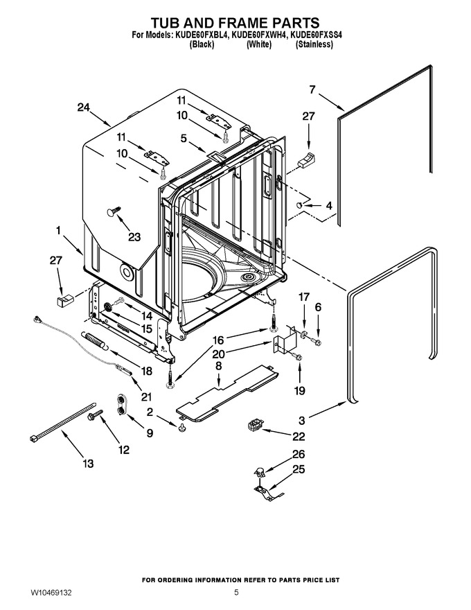 Diagram for KUDE60FXBL4