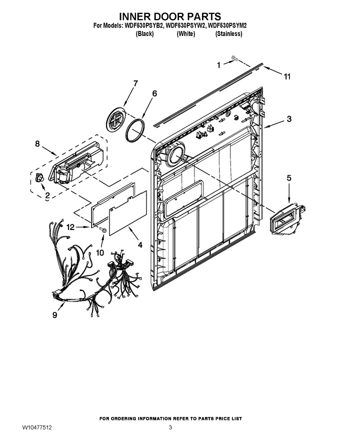 Diagram for WDF530PSYW2