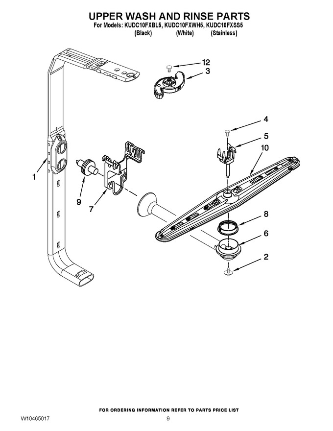 Diagram for KUDC10FXBL5