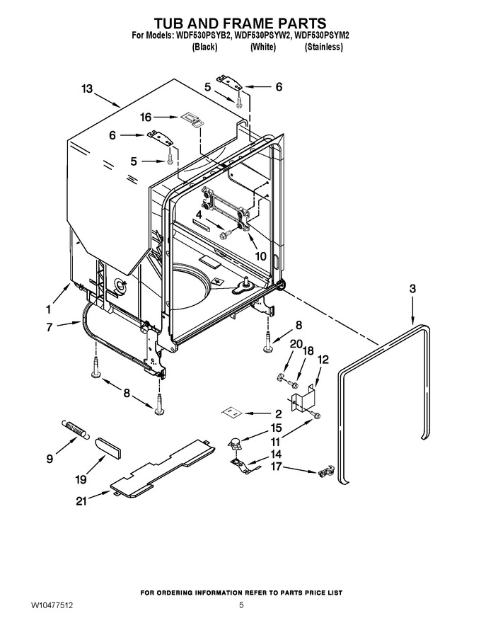 Diagram for WDF530PSYB2