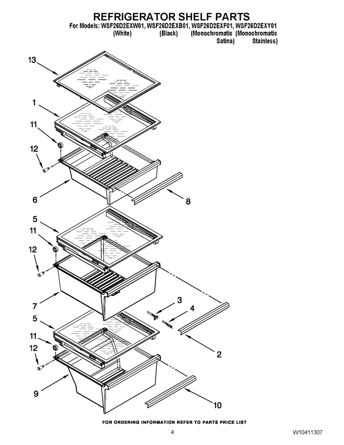 Diagram for WSF26D2EXF01