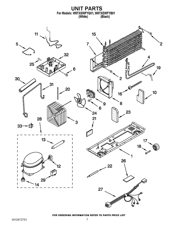 Diagram for W8TXEWFYQ01