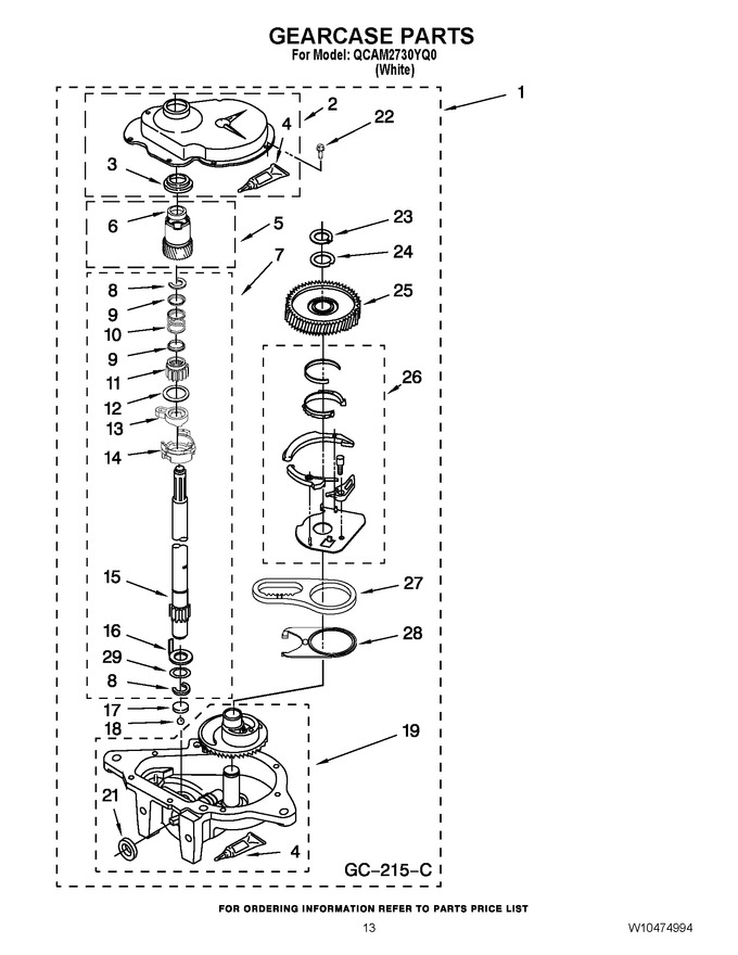 Diagram for QCAM2730YQ0