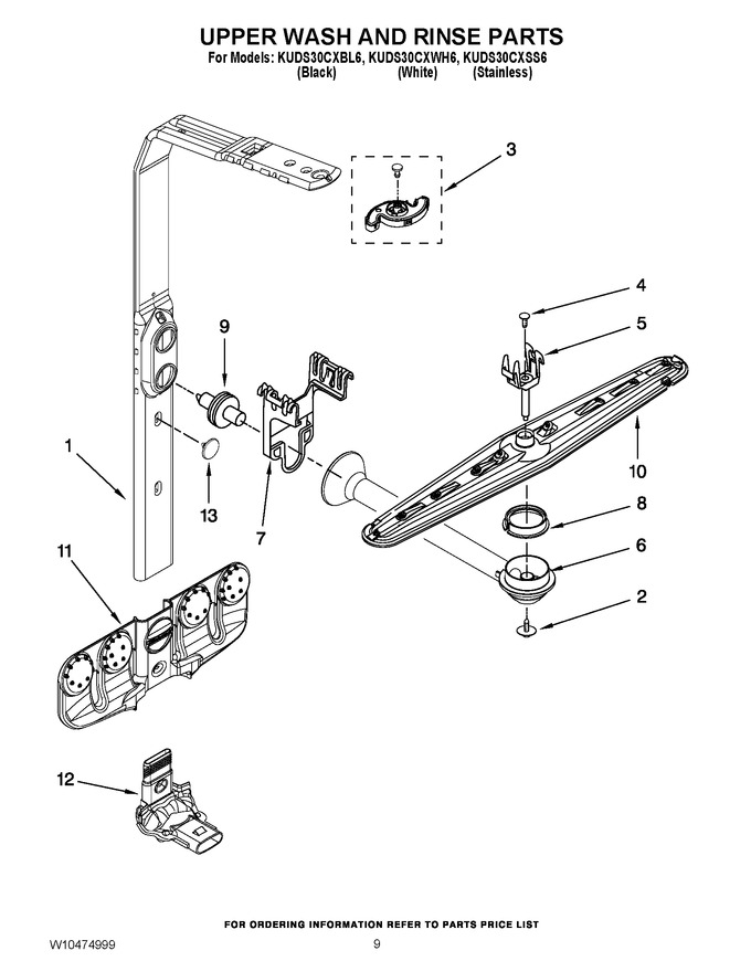 Diagram for KUDS30CXBL6