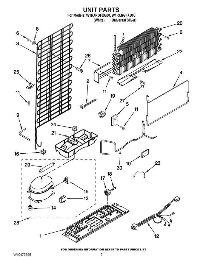 Diagram for W1RXNGFXD00