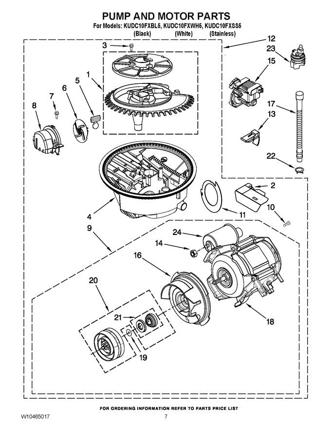 Diagram for KUDC10FXBL5