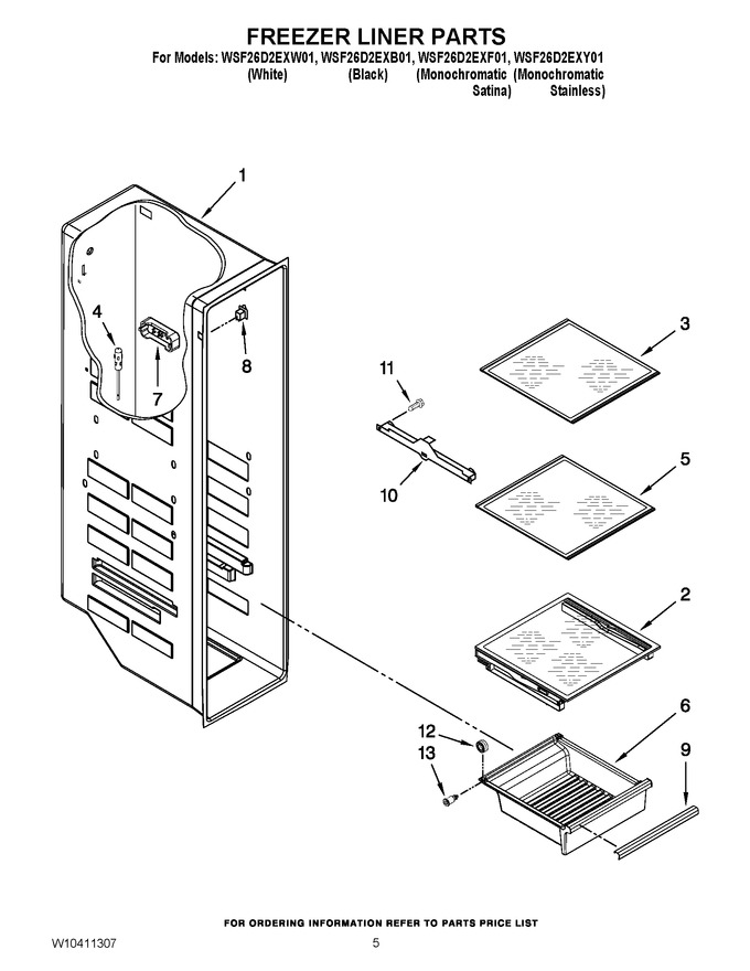 Diagram for WSF26D2EXF01