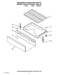 Diagram for 04 - Drawer & Broiler Parts