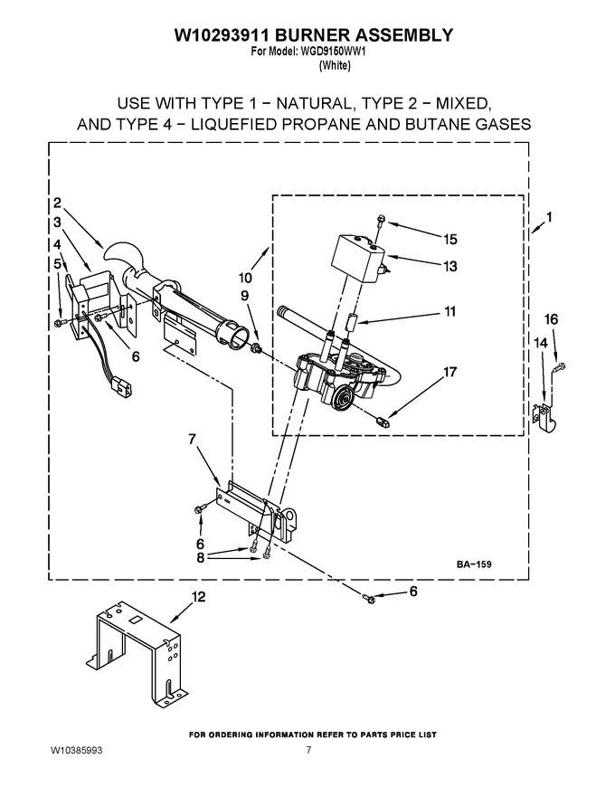 Diagram for WGD9150WW1