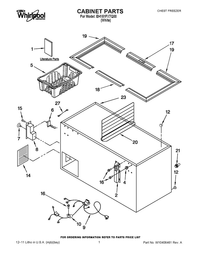 Diagram for EH151FXTQ00