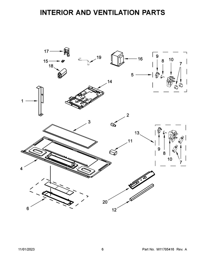 Diagram for YWMH31017HB07