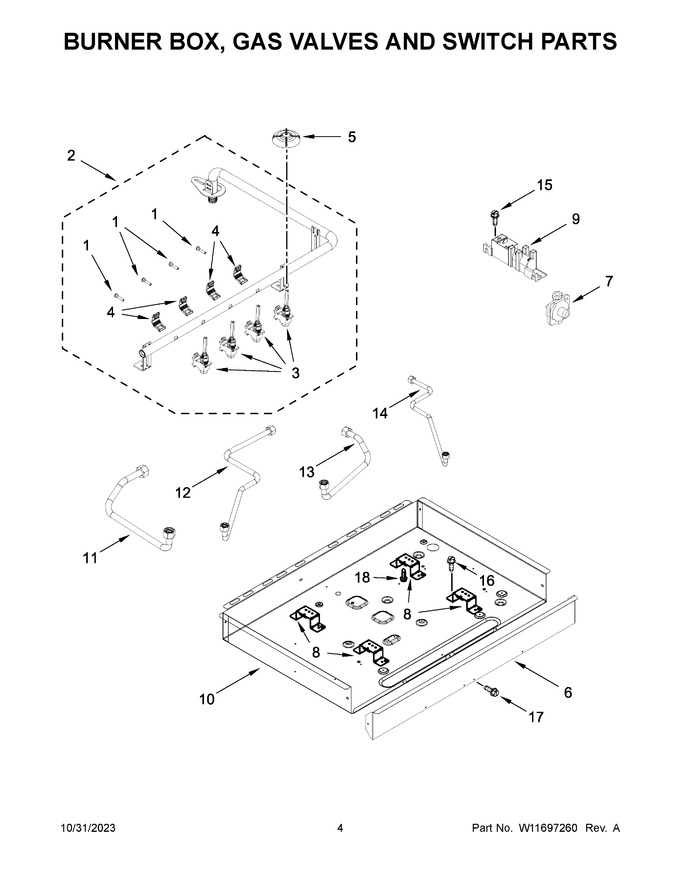 Diagram for WCGK3030PS00