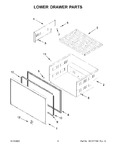 Diagram for 04 - Lower Drawer Parts