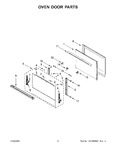 Diagram for 04 - Oven Door Parts