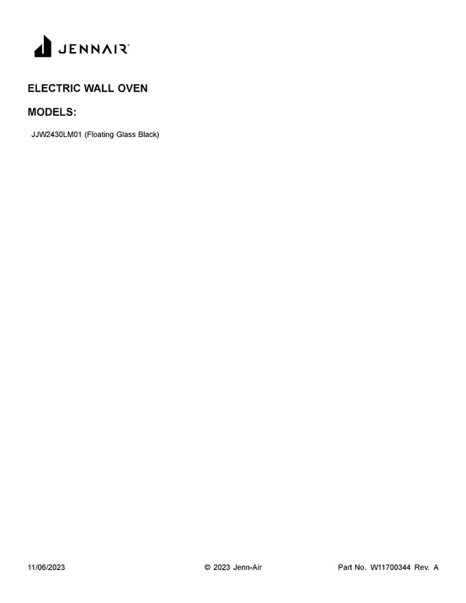 Diagram for JJW2430LM01