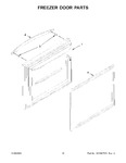 Diagram for 06 - Freezer Door Parts