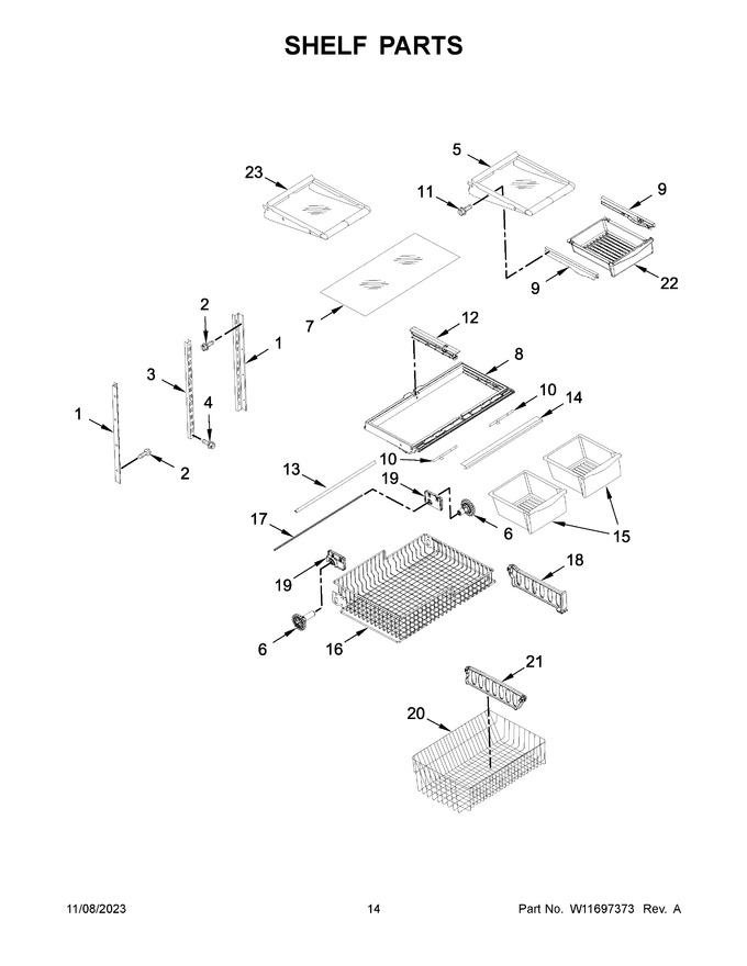 Diagram for WRB329RFBM05