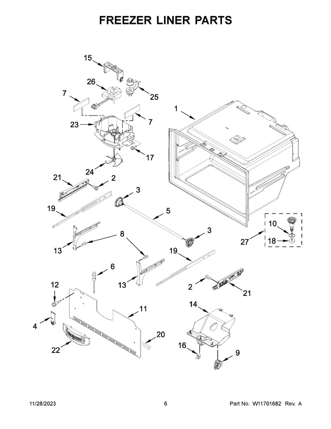 Diagram for MFI2570FEZ15