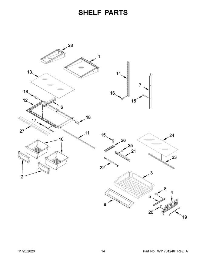 Diagram for WRF555SDFZ18