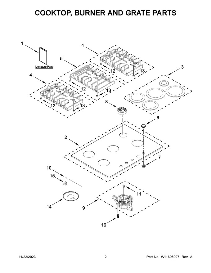 Diagram for KCGG530PBL00