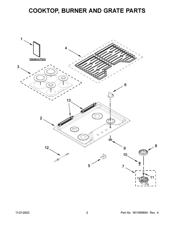 Diagram for WCGK5030PB00
