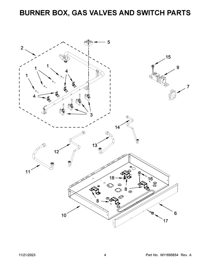 Diagram for WCGK5030PB00