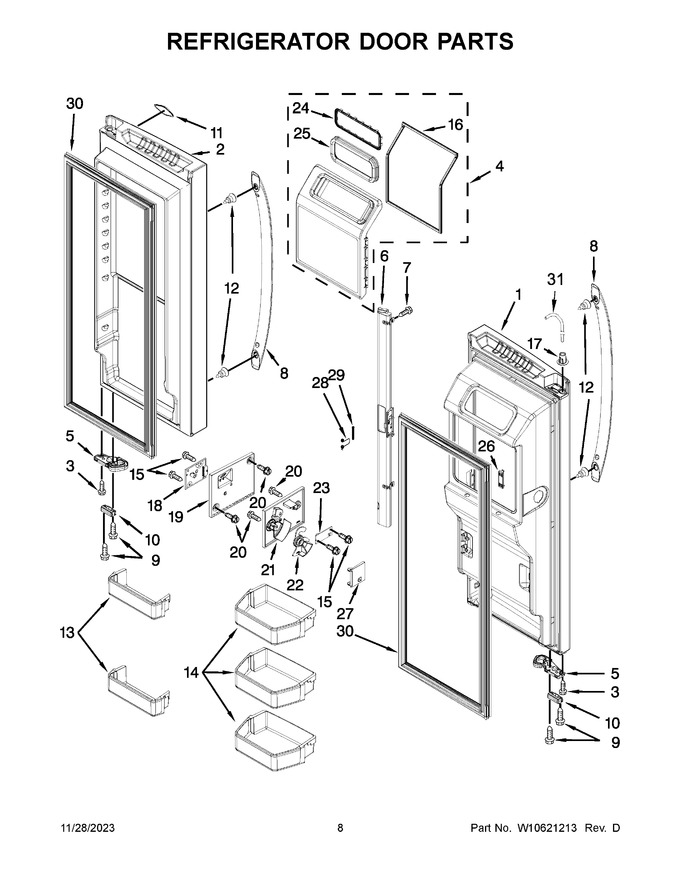 Diagram for WRF989SDAH01