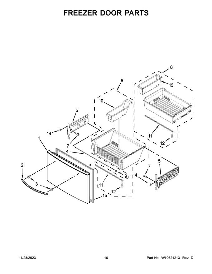 Diagram for WRF989SDAM01