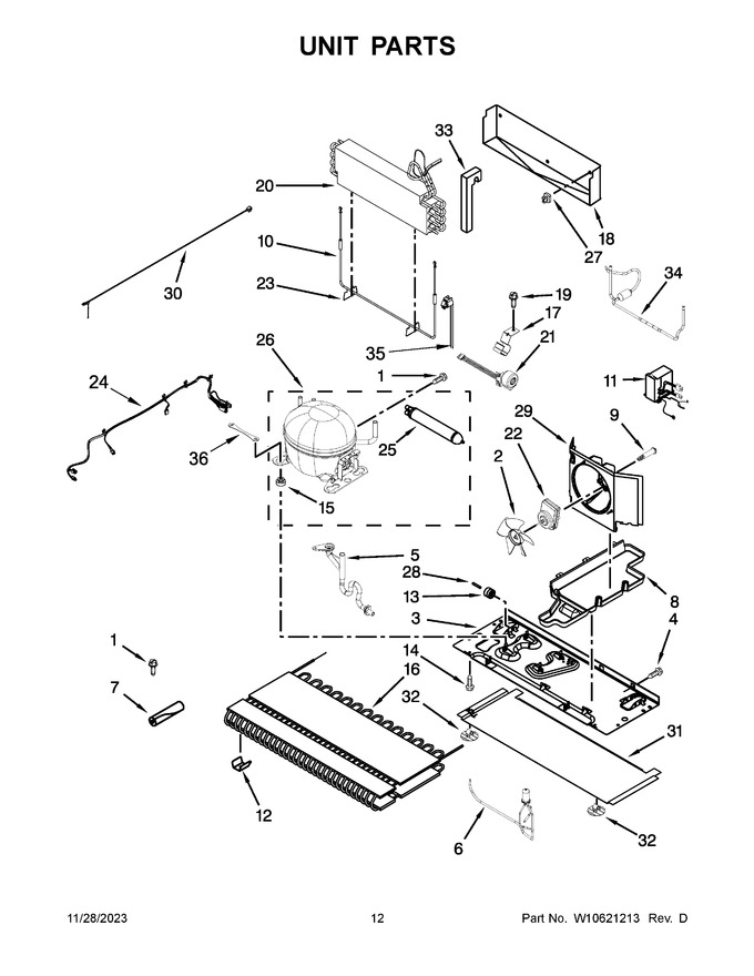 Diagram for WRF989SDAM01