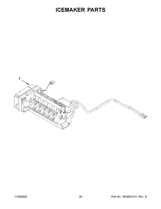 Diagram for WRF989SDAW01