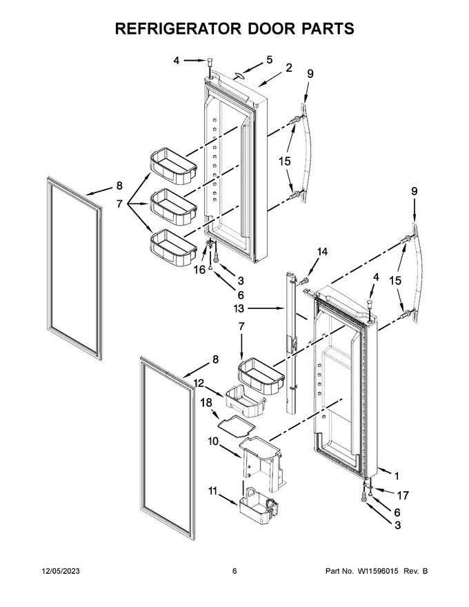 Diagram for KRFF300EWH03