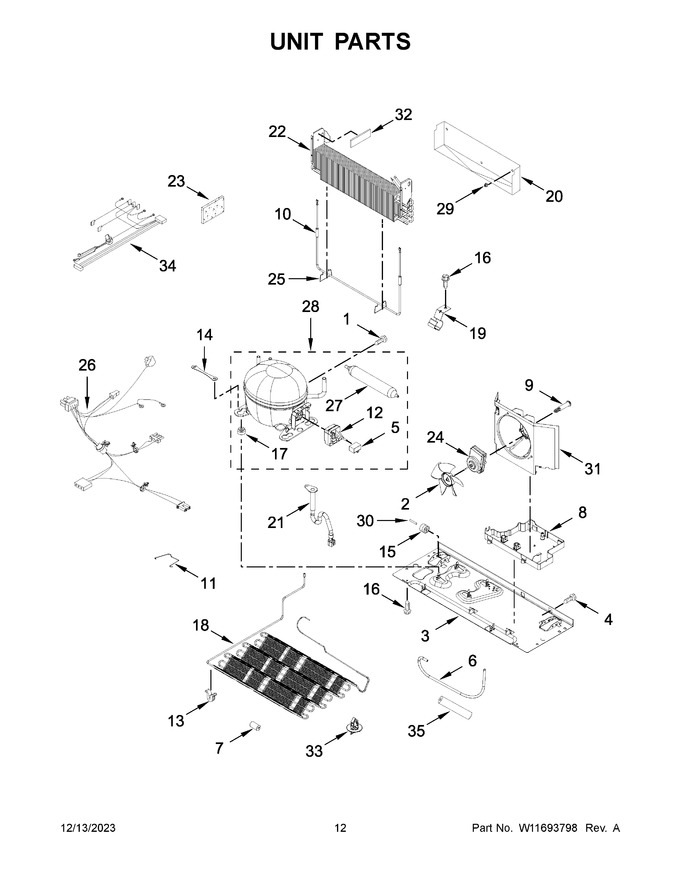 Diagram for WRF555SDHV09